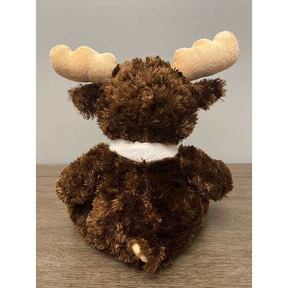 Soft and Cuddly‎ Plush Moose w/ Explore Scarf - Picture 3 of 5